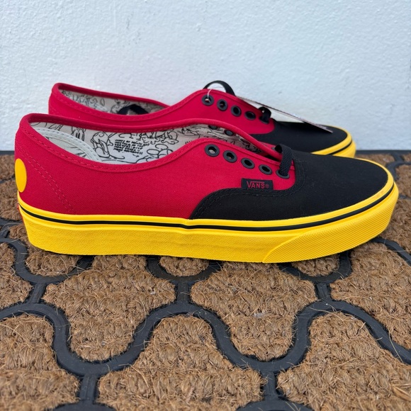 Vans X Disney Mickey Mouse 90th Anniversary Canvas Shoes Unisex WMNS 8.5 Men’s 7 - Picture 1 of 8
